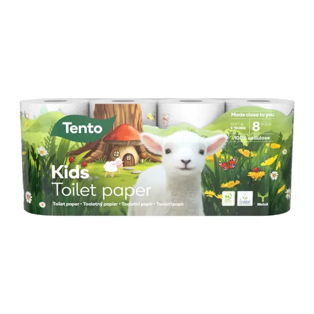 Tento Toaletní papír Kids 3vrstvý, různé druhy 144 m