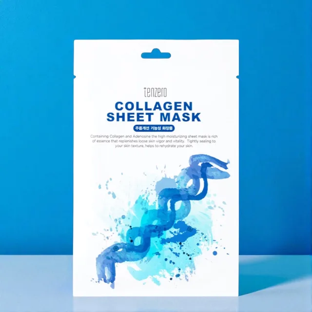 TENZERO - Collagen Sheet Mask - Plátýnková maska s kolagenem - 25 ml