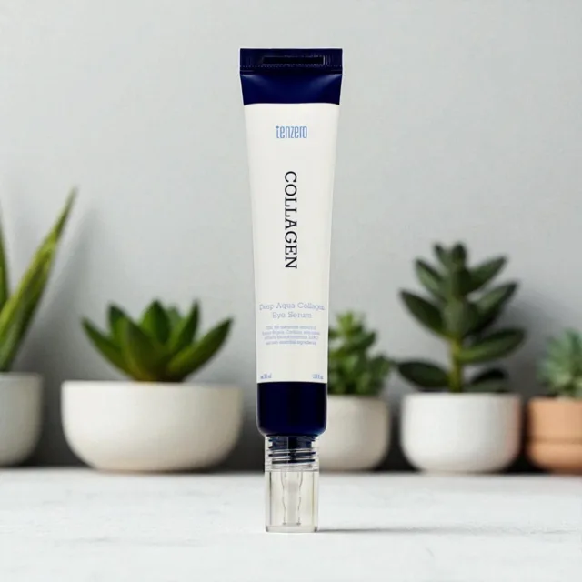 TENZERO - Deep Aqua Collagen Eye Serum 2X - Hloubkově hydratační kolagenové oční sérum - 30 ml
