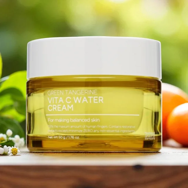 TENZERO - Green Tangerine Vita C Water Cream - Hydratační krém s vitamínem C a zeleným mandarinkovým extraktem - 50 ml