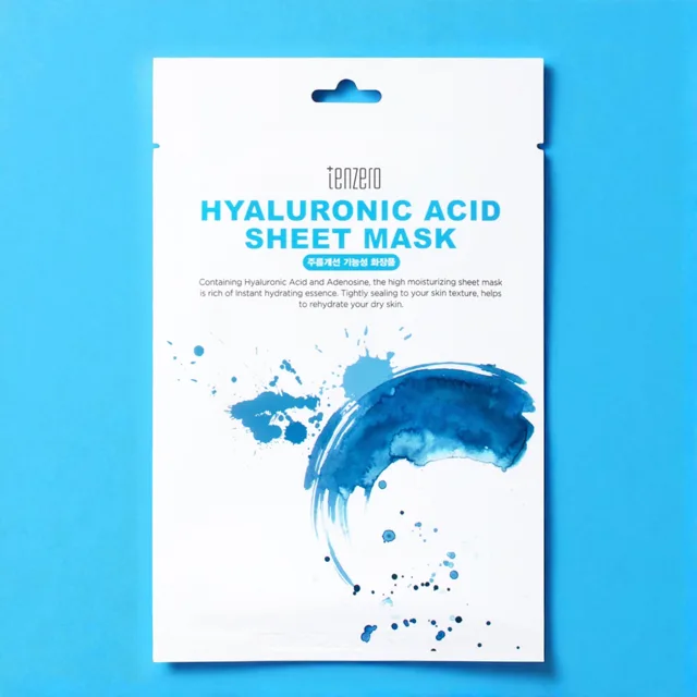 TENZERO - Hyaluronic Acid Sheet Mask - Plátýnková maska s kyselinou hyaluronovou - 25 ml