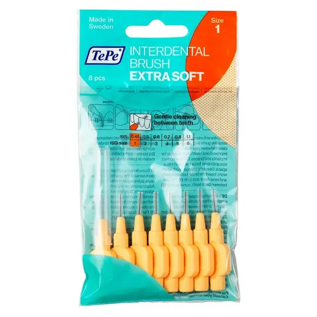 TePe Extra Soft mezizubní kartáčky 0,45 mm 8 ks