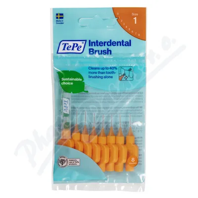 TePe meziz.kart.size 1 Oranžové 8ks 133220