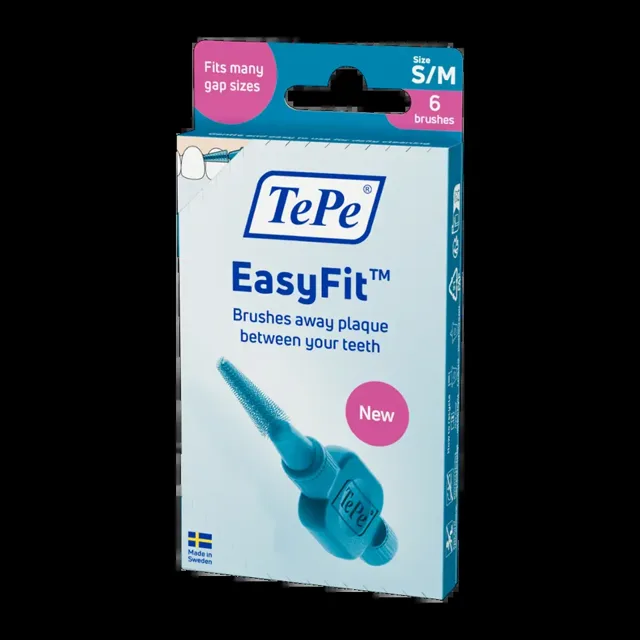 TePe Mezizubní kartáček EasyFit S/M 6 ks