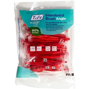 TePe Mezizubní kartáčky Angle 0,5 mm červené 25 ks