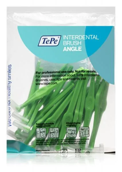 TePe Mezizubní kartáčky Angle 0,8 mm zelený 25 ks