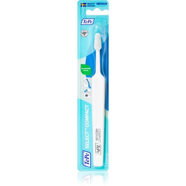 TePe Select Compact Medium zubní kartáček mix barev 1 ks