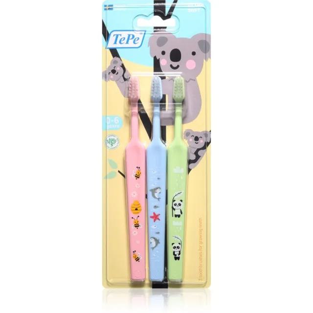 TePe X-Soft 0-6y zubní kartáčky 3 ks