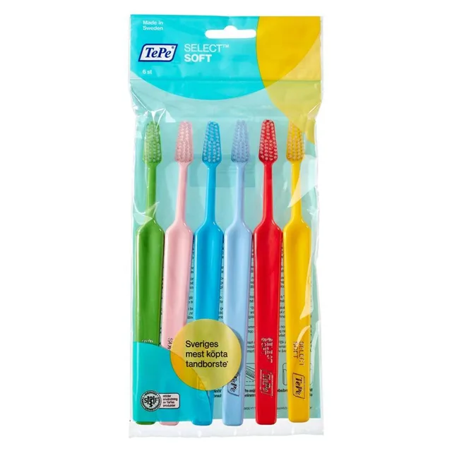 TEPE Zubní kartáček Select Soft  6 ks