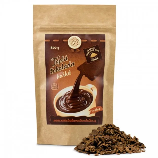 Teplá čokoláda hořká 500g