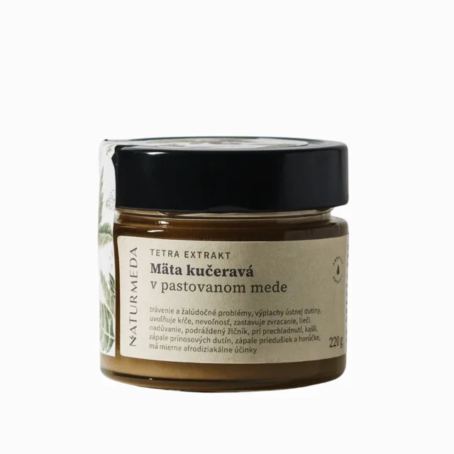 Terapeutický med s mátou klasnatou - 220 g - Naturmeda
