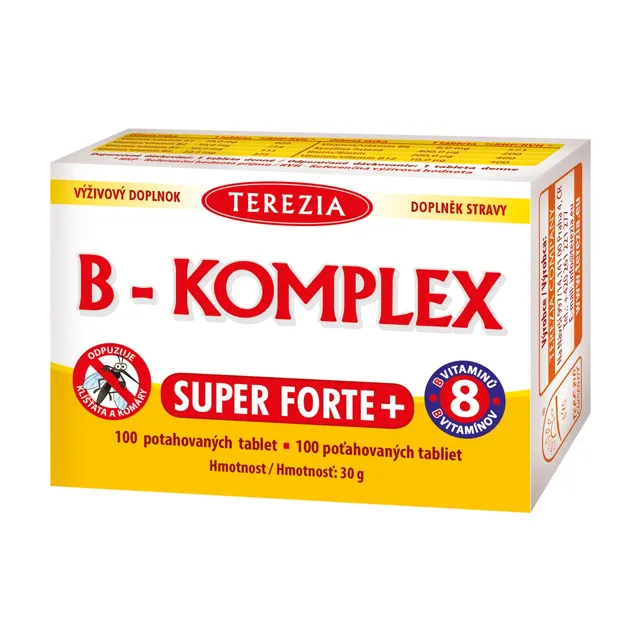 TEREZIA B-Komplex Super Forte+ tbl.100