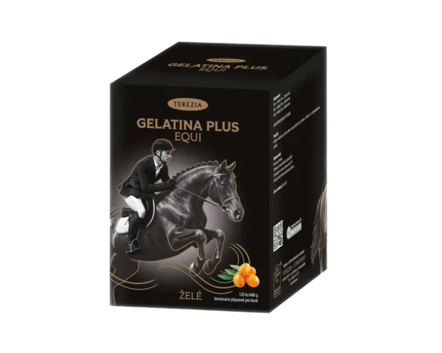 Terezia Gelatina Plus Equi veterinární želé 120 ks