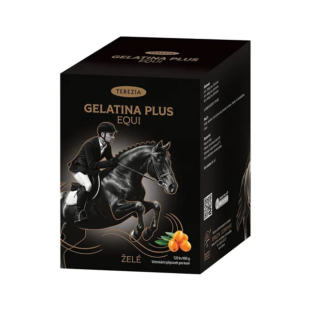 TEREZIA Gelatina plus equi želé 120 kusů