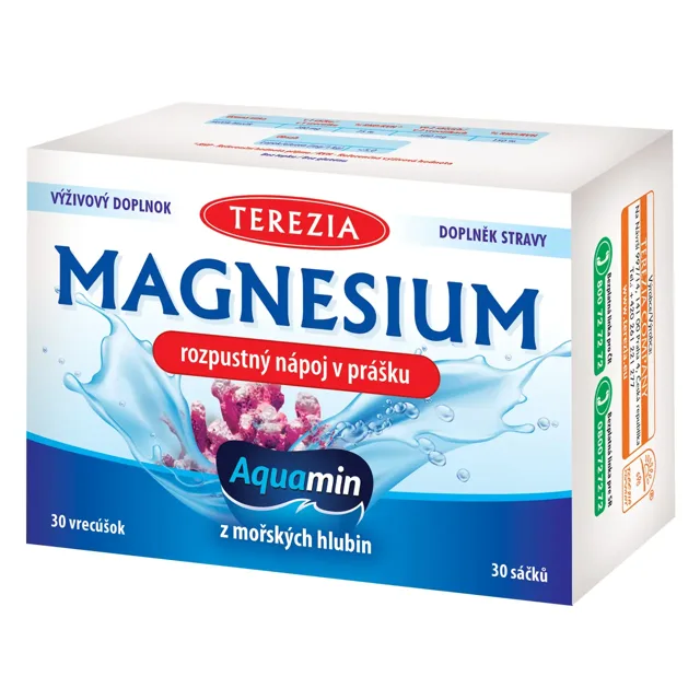 TEREZIA Magnesium rozpustný nápoj v prášku 30x6g