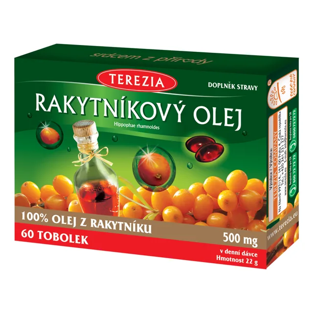TEREZIA Rakytníkový olej 100% tob.60