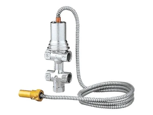 Termostatický pojistný ventil 1/2" s automatickým dopouštěním