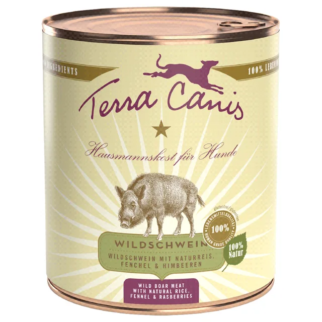 Terra Canis 12 x 800 g výhodné balení  - Kuře s amarantem, rajčaty & bazalkou