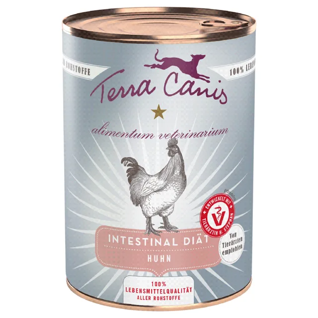 Terra Canis Alimentum Veterinarium Intestinal 6 x 400 g - kuře