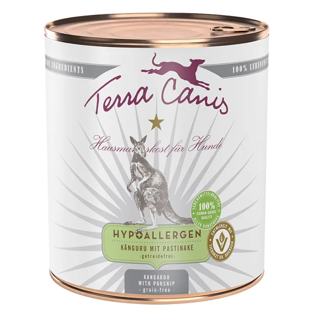 Terra Canis Hypoallergen 12 x 800 g - koňské s topinamburem