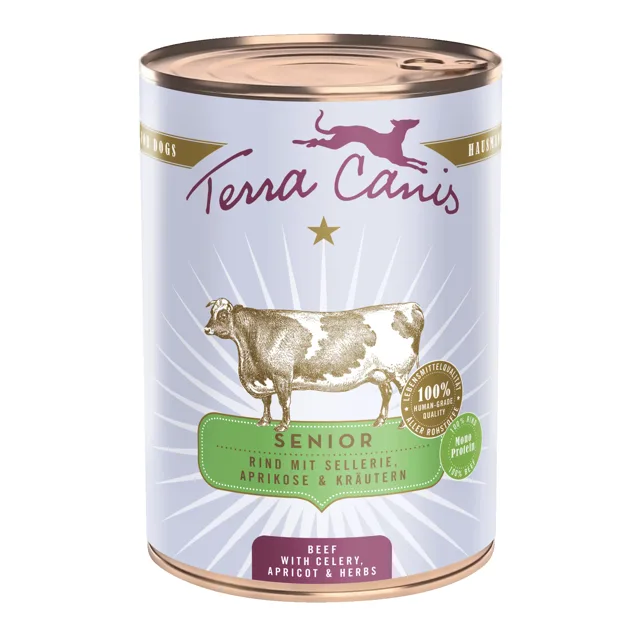 Terra Canis Menu Senior - hovězí 6 × 400 g
