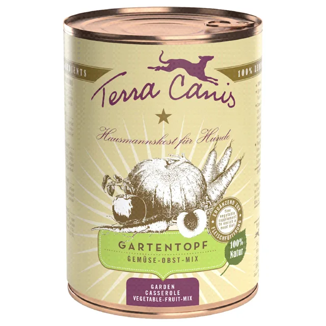 Terra Canis zahradní směs, mix zeleniny a ovoce - 6 x 400 g