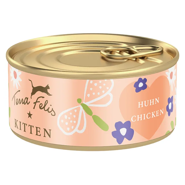 Terra Felis Kitten 18 x 70 g - kuře
