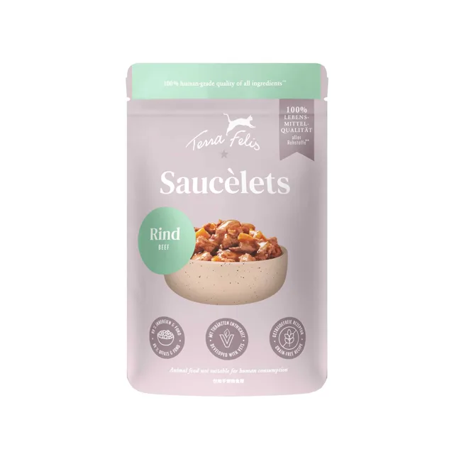 Terra Felis Saucelets - výhodné balení: míchané balení (4 druhy) 24 x 85 g