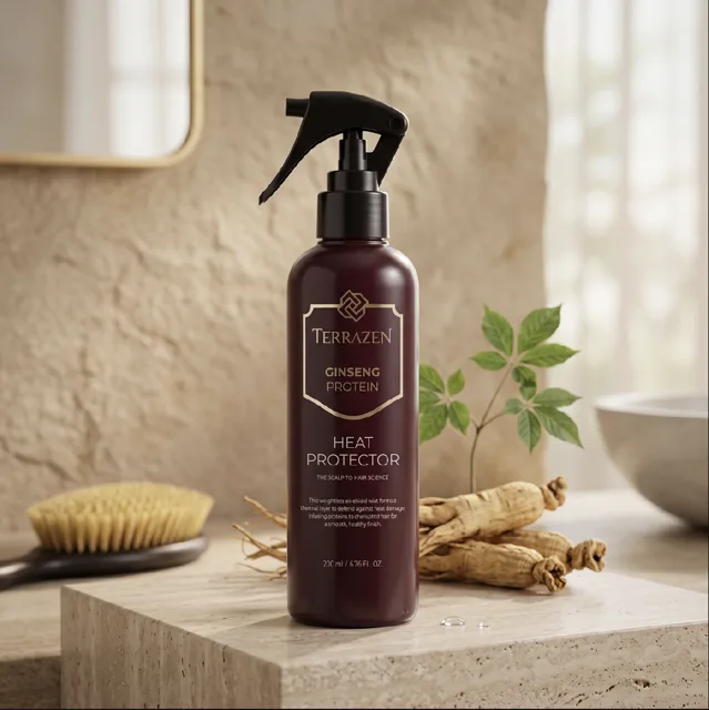 TERRAZEN - Ginseng Protein Heat Protector - Luxusní vlasový termoochranný sprej - 200 ml
