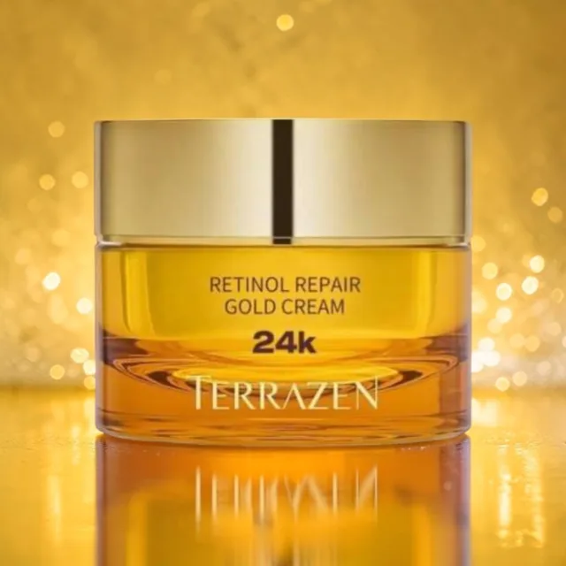 TERRAZEN TERAZZEN - Retinol Repair Gold Cream 24K - Omlazující krém s retinolem a zlatem - 50 ml