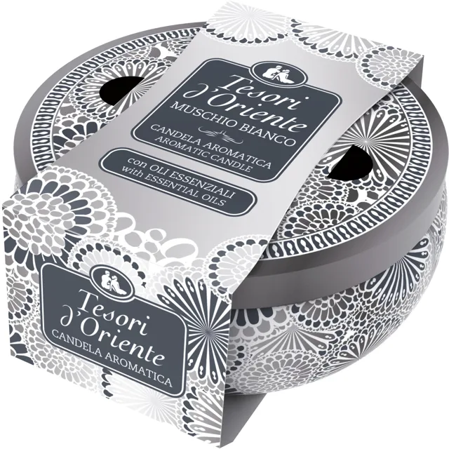 Tesori d'Oriente White Musk - aromatická svíčka 200 g