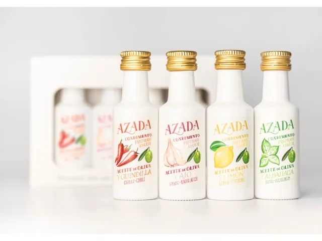 Testovací sada ochucených olivových olejů, 4x 20 ml