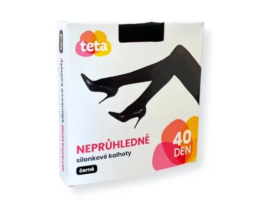 TETA silonkové kalhoty neprůhledné 176/116