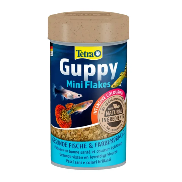 Tetra Guppy Mini Flakes - 100ml