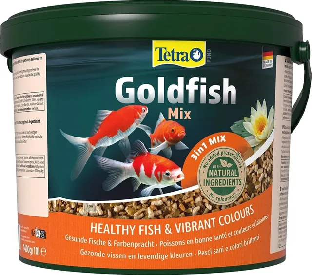 TETRA Pond Goldfish Mix 10 L Pokarm dla złotych rybek w oczku wodnym