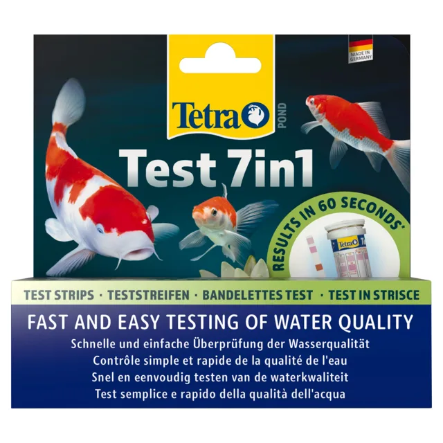 Tetra Pond test 7 v 1 - 25 testovacích proužků