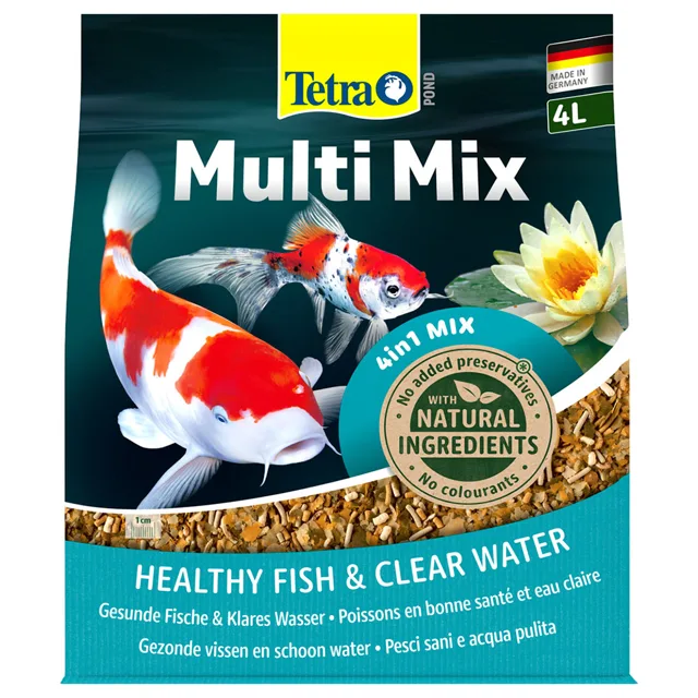 TetraPond krmivo pro ryby do jezírka Multi mix - 4 l