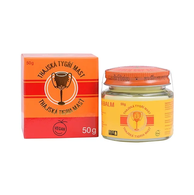 Thajská tygří mast Golden Cup Balm 50g