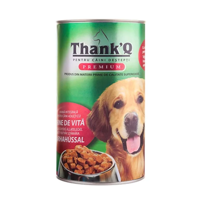THANK'Q s hovězím masem 1240 g konzerva pro psy