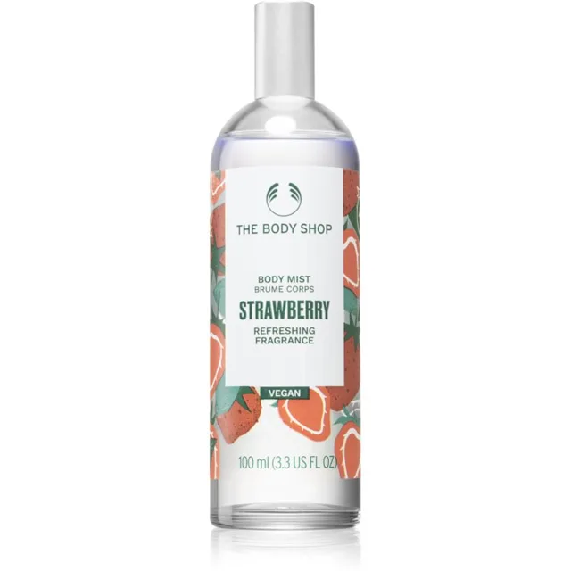 The Body Shop Strawberry Body Mist tělový sprej pro ženy 100 ml