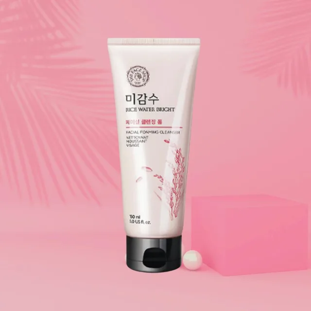 The face shop Rice Water Bright Cleansing Foam - Hydratační čisticí pěna - 150ml