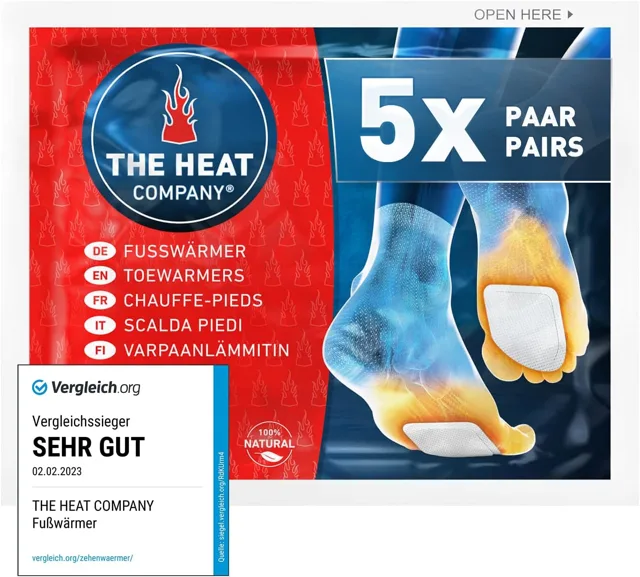 THE HEAT COMPANY Hrejivé Návleky na prsty, 2ks x 5