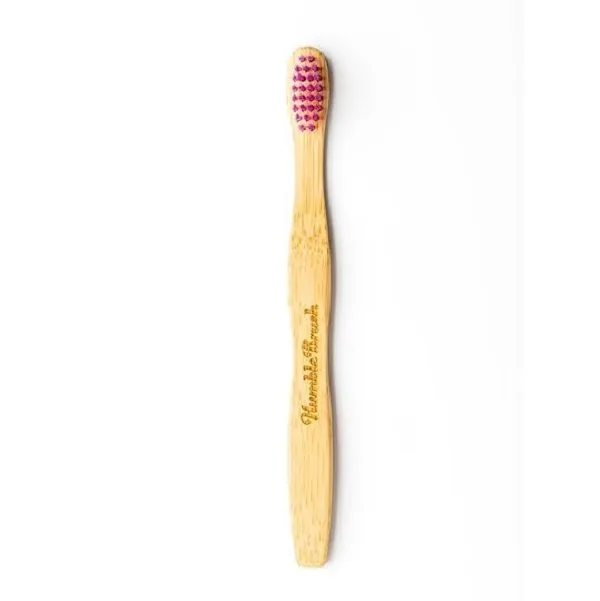 The Humble Brush Kartáček pro děti ultrasoft - růžový, 1 ks