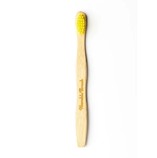The Humble Brush Kartáček pro děti ultrasoft - žlutý, 1 ks