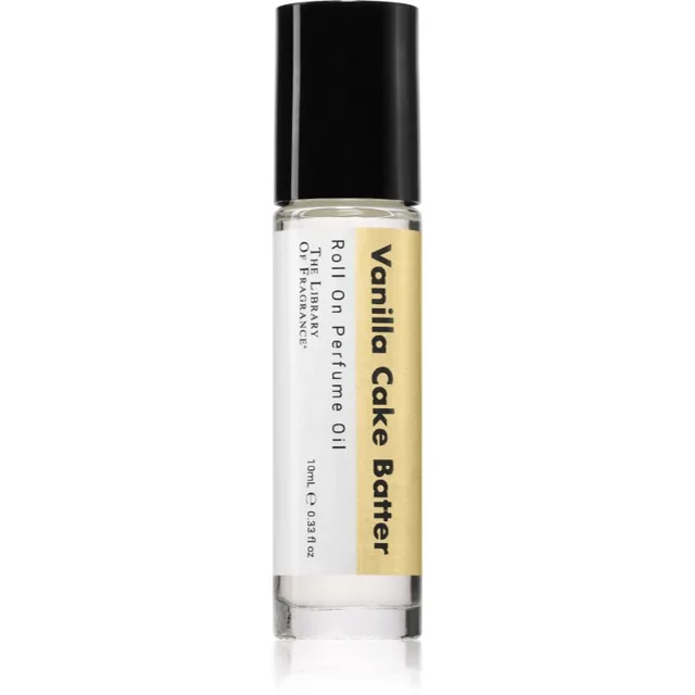 The Library of Fragrance Vanilla Cake Batter tělový olej roll-on unisex 10 ml