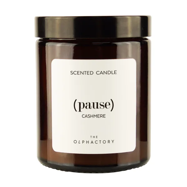The Olphactory Scented Candle Glass Pause Cashmere to 135g vonná svíčka 135 g
