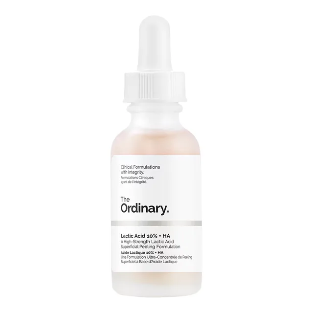 The Ordinary Exfoliační sérum Lactic Acid 10% + HA (Superficial Peeling Serum) 30 ml
