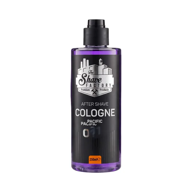 The Shave Factory After Shave Cologne Pacific 01 – kolínská voda po holení 250 ml (poškozený aplikátor)