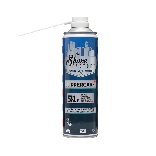The Shave Factory Clippercare 5 in 1 univerzální sprej na nástroje 500 ml