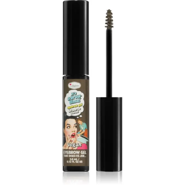 theBalm It's a Brow Time Brow Gel gel na obočí odstín Dark Brown 3.6 ml